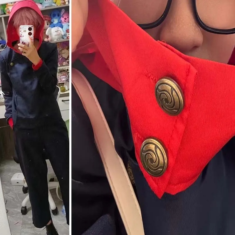 Embroidery Jacket - ❤️COS❤️Men's Alex Mercer Cosplay Faux Leather