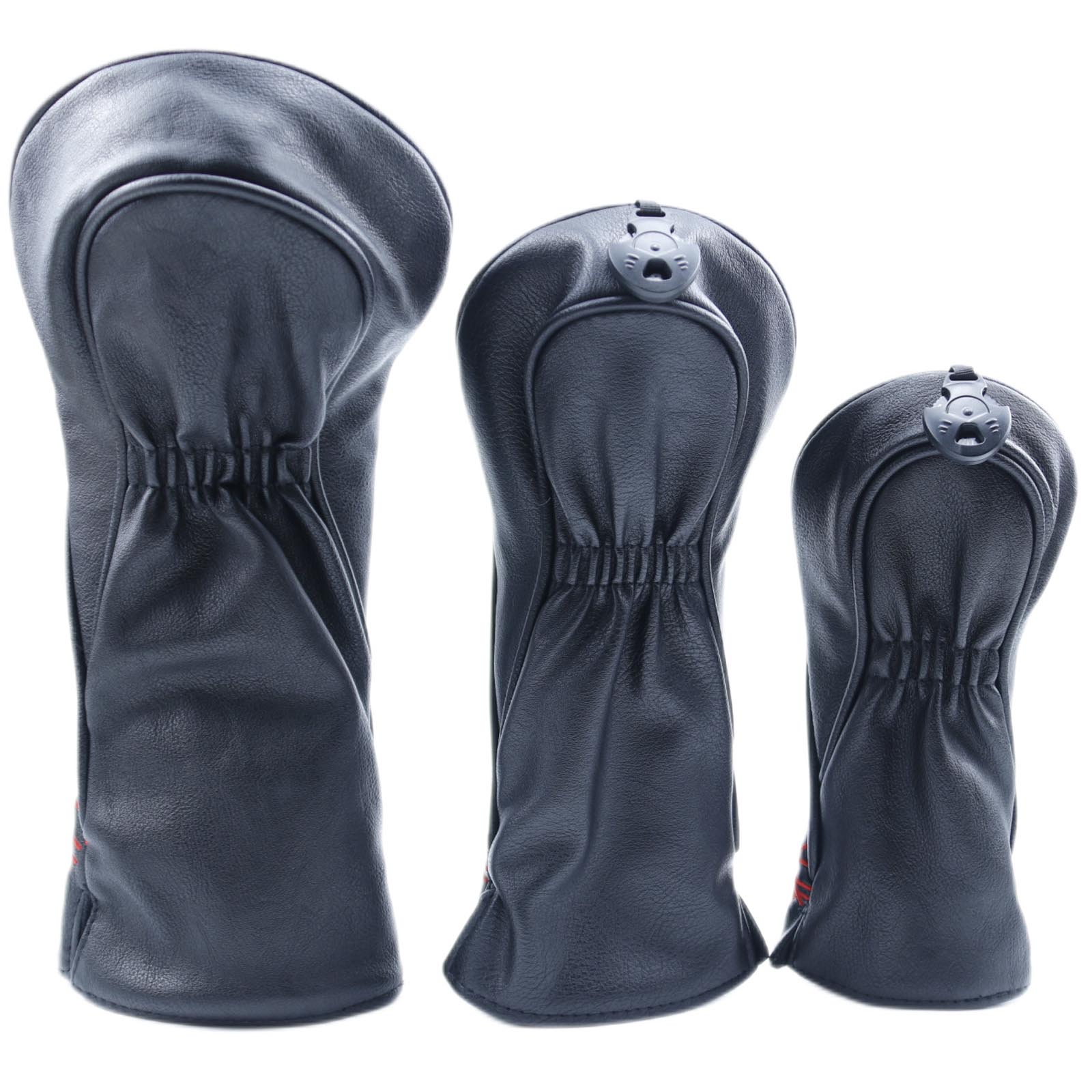 Embroidery Set - 3Pcs/Set PU Leather Golf Club Head