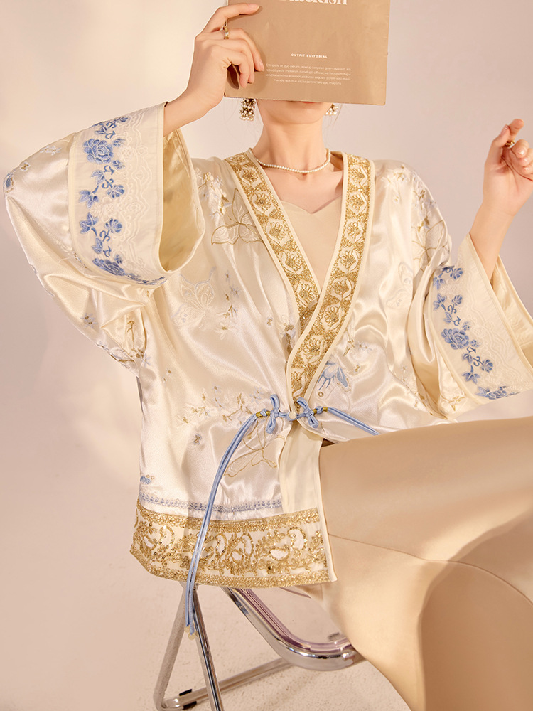 Embroidery Jacket - 2026 Spring High end New Chinese