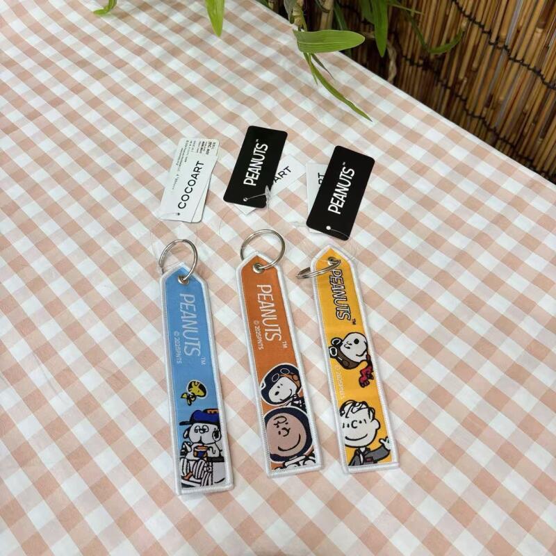 Embroidery Ribbon - Kawaii Snoopys Cartoon Embroidery Ribbon Key