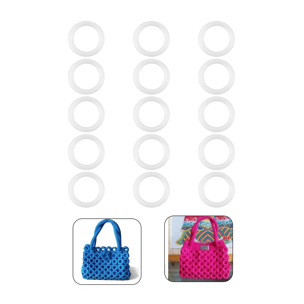 Embroidery Frame - 5/15/20/30pcs Crochet Rings DIY Crochet Circle