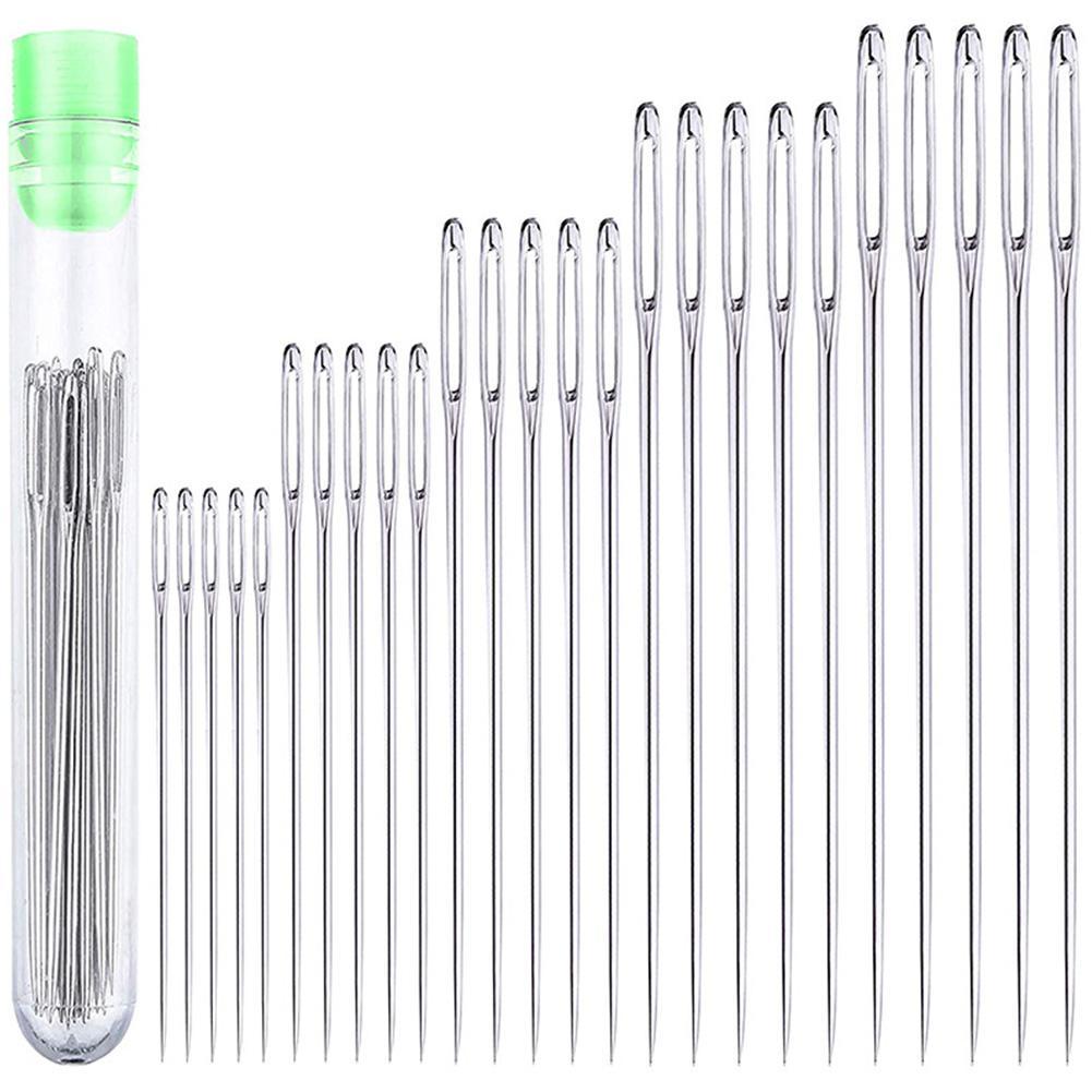 Embroidery Needles - 25 Pcs Large Eye Stitching Needles