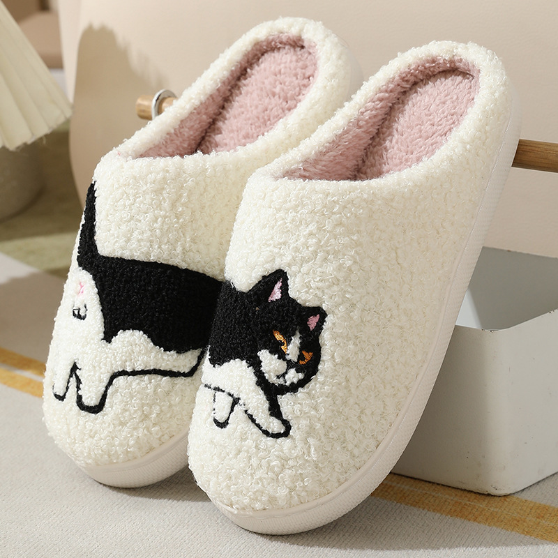 Embroidery Room - Winter Plush Cute Dachshund Embroidery Home