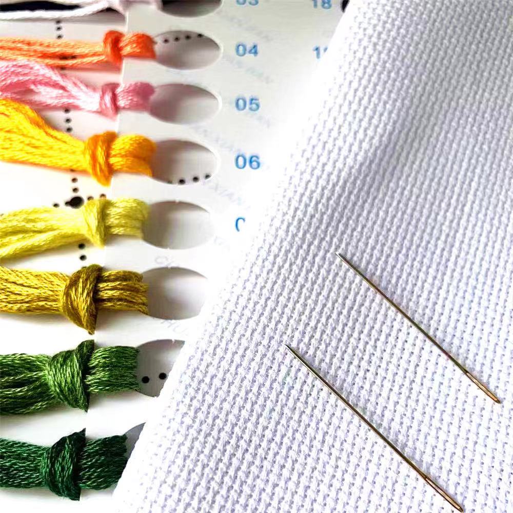 12245 Cross Stitch Kits Sets F - Embroidery Needles 评论和价格