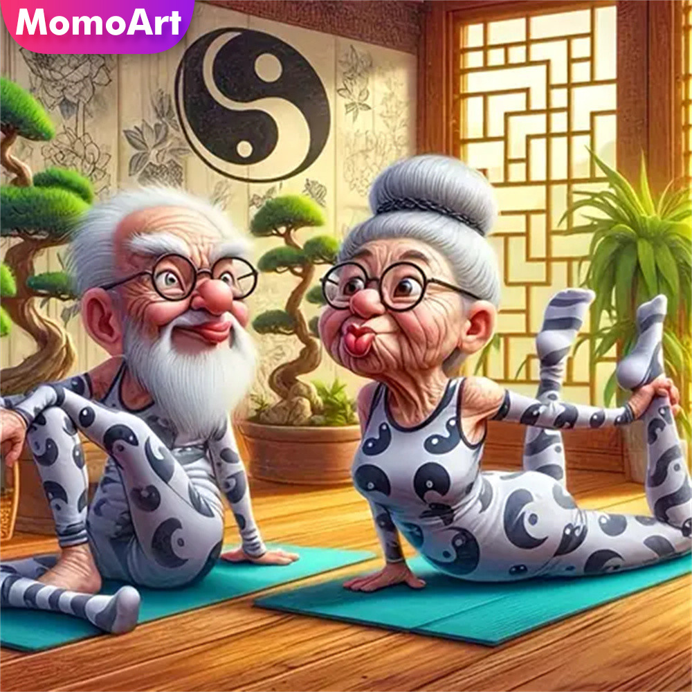 Momoart Old People Diamond Mos - Embroidery Room 评论和价格