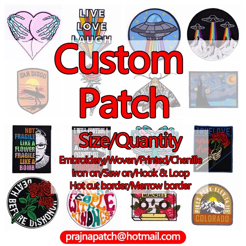 Customizable Embroidery Patch  - Embroidery Name Designs 评论和价格
