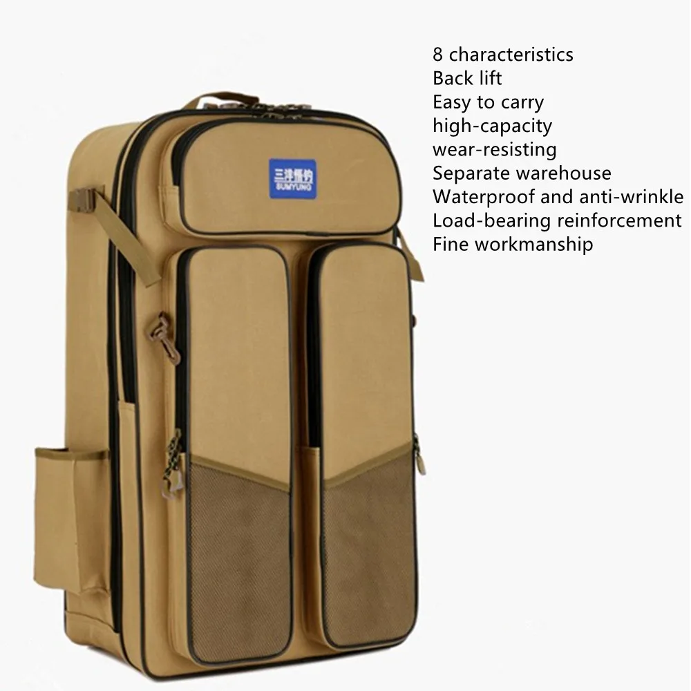 Waterproof Backpack Fishing Ta - Embroidery Backpack Kit 评论和价格