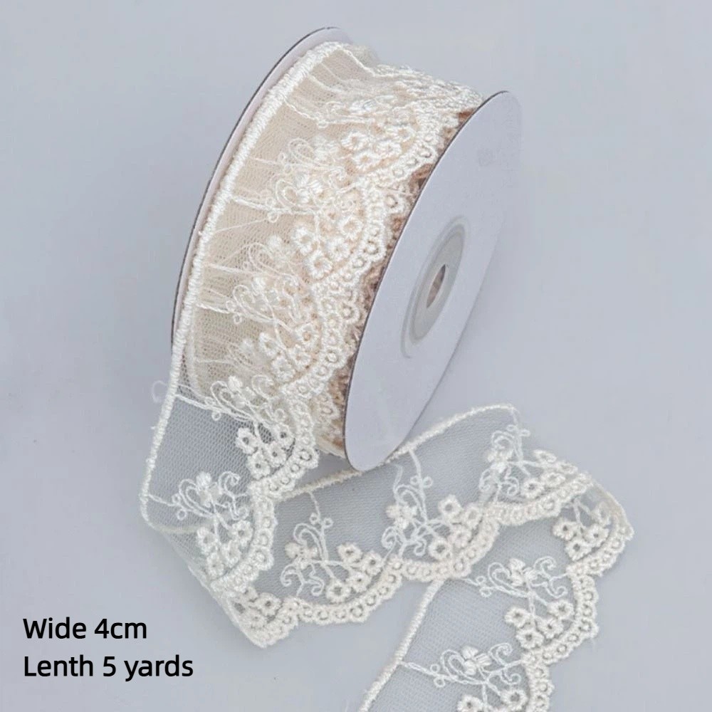 DIY Jacquard Hollow Lace Ribbo - Embroidery Ribbon 评论和价格