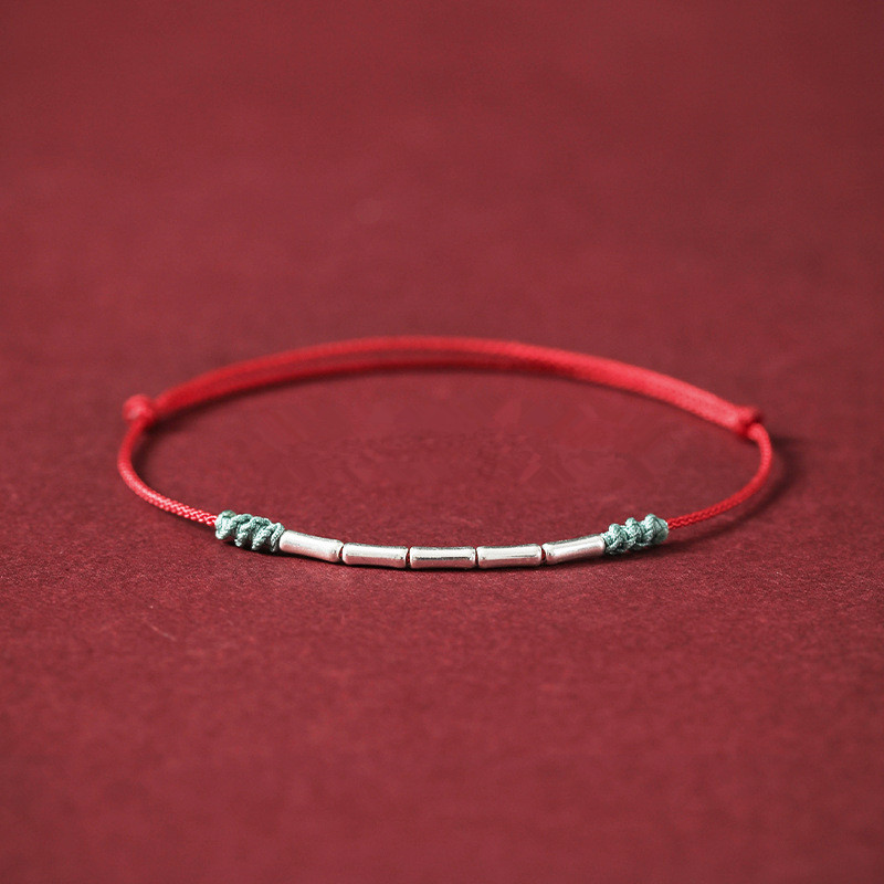 Handmade Silver Color Bracelet - Embroidery Bracelet 评论和价格