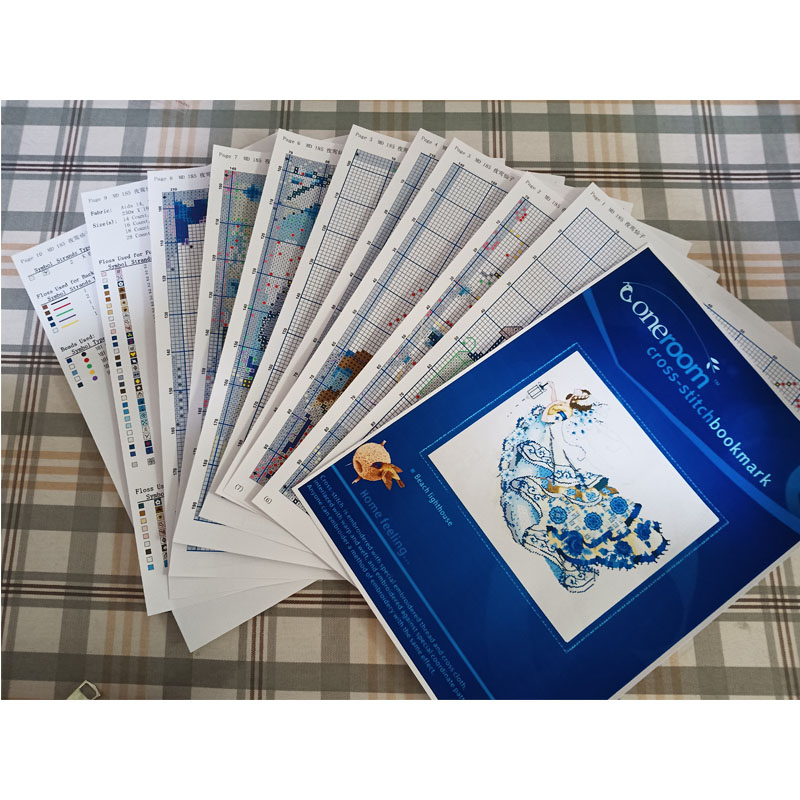 Cross Stitch Kit DIY Set  Flow - Embroidery Backpack Kit 评论和价格