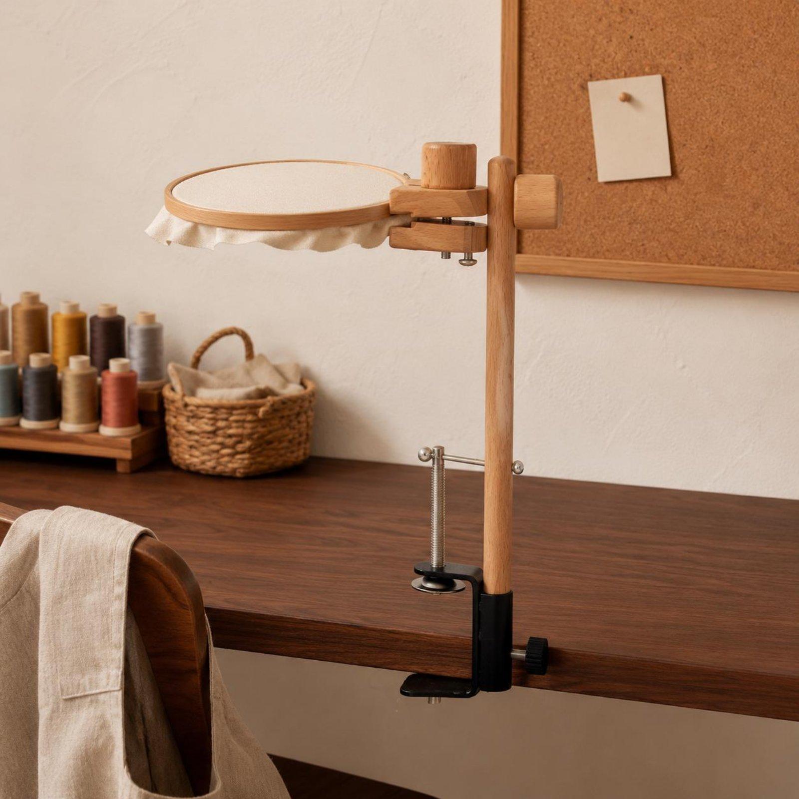 Beech Wood Table Clamp Embroid - Embroidery Frame 评论和价格