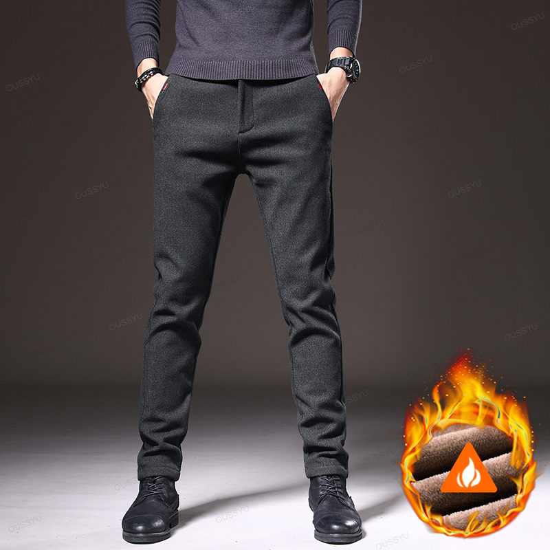 Winter Fleece Warm Men's Brush - Velvet Fabric Embroidery 评论和价格