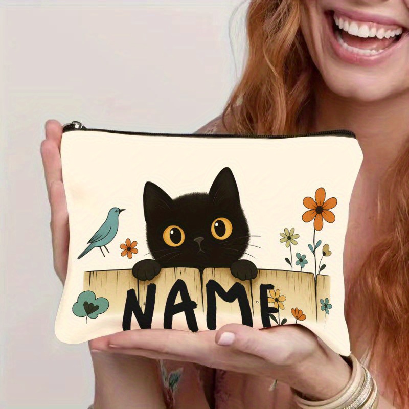 Personalized Makeup Bag with N - Embroidery Name Designs 评论和价格
