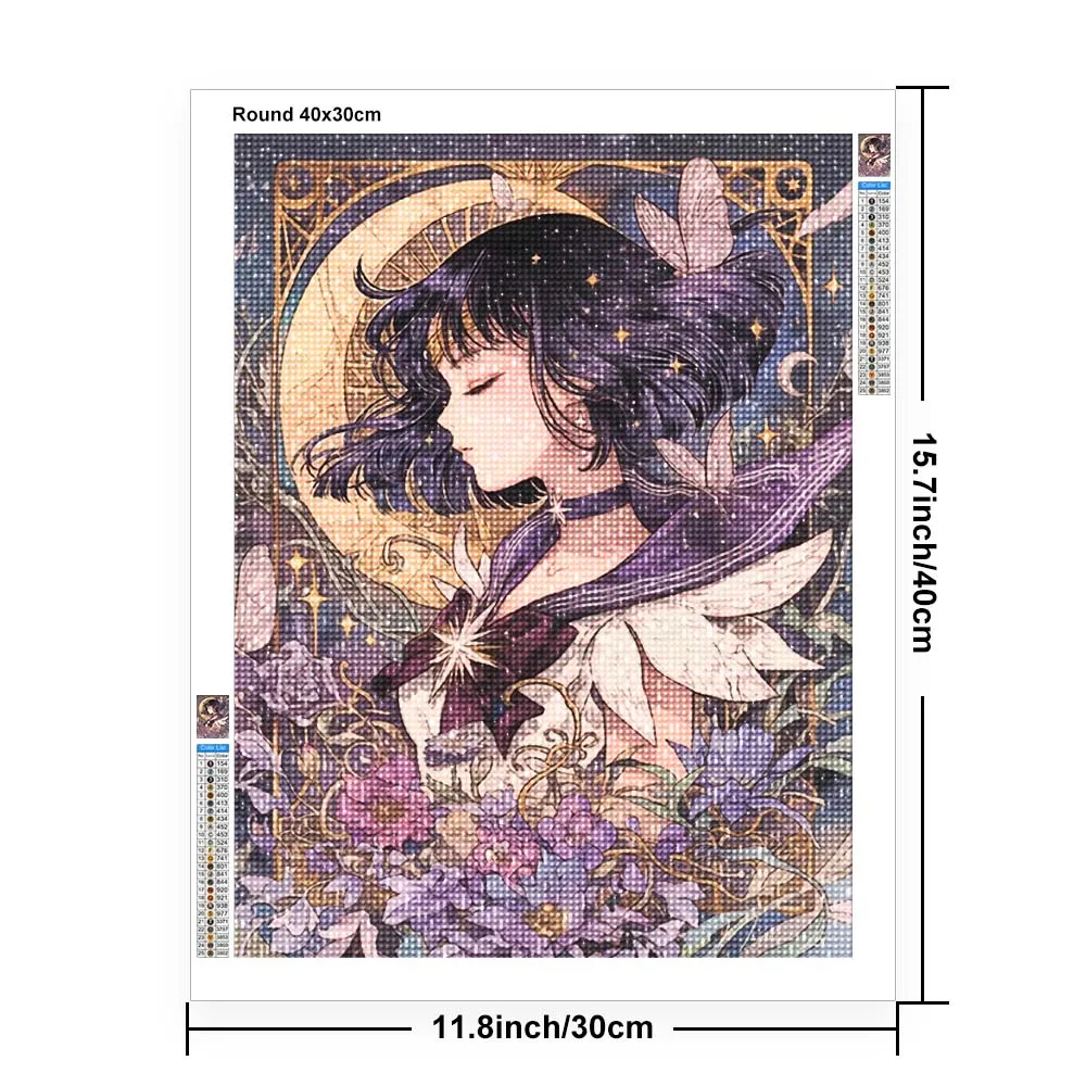 Cartoon Anime Diamond Painting - Embroidery Room 评论和价格