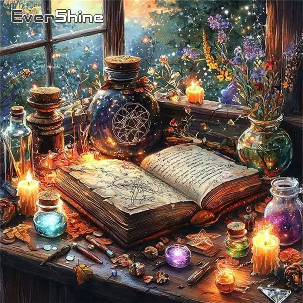 Evershine DIY Full Square Roun - Embroidery Journal Book 评论和价格