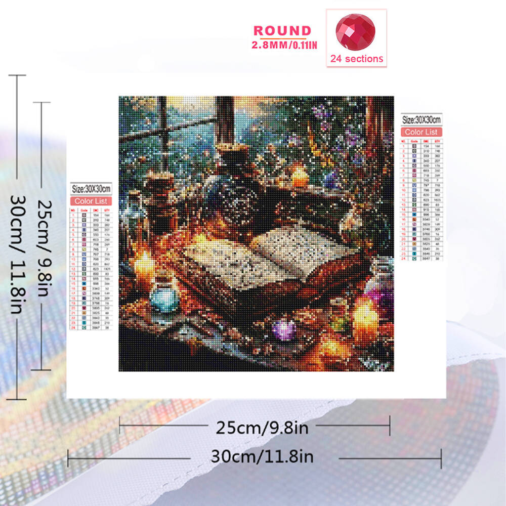 Evershine DIY Full Square Roun - Embroidery Journal Book 评论和价格