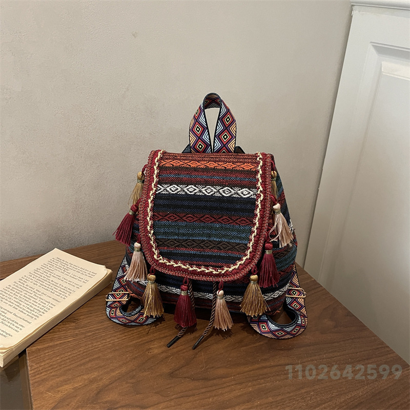 2026 New Women's Backpack Fash - Embroidery Frame 评论和价格