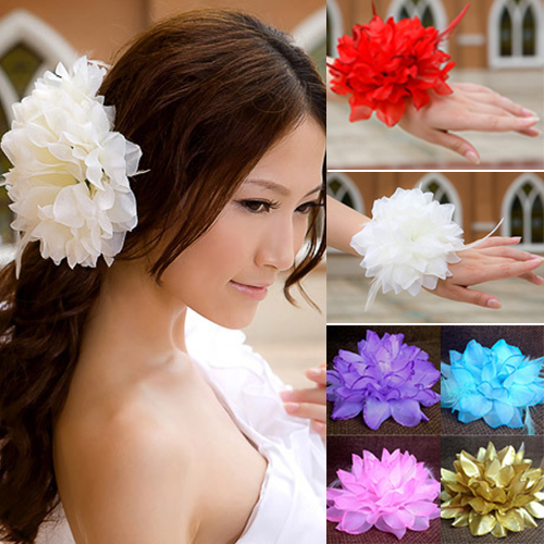 Bridal Wedding Party Flower He - Embroidery Bracelet 评论和价格