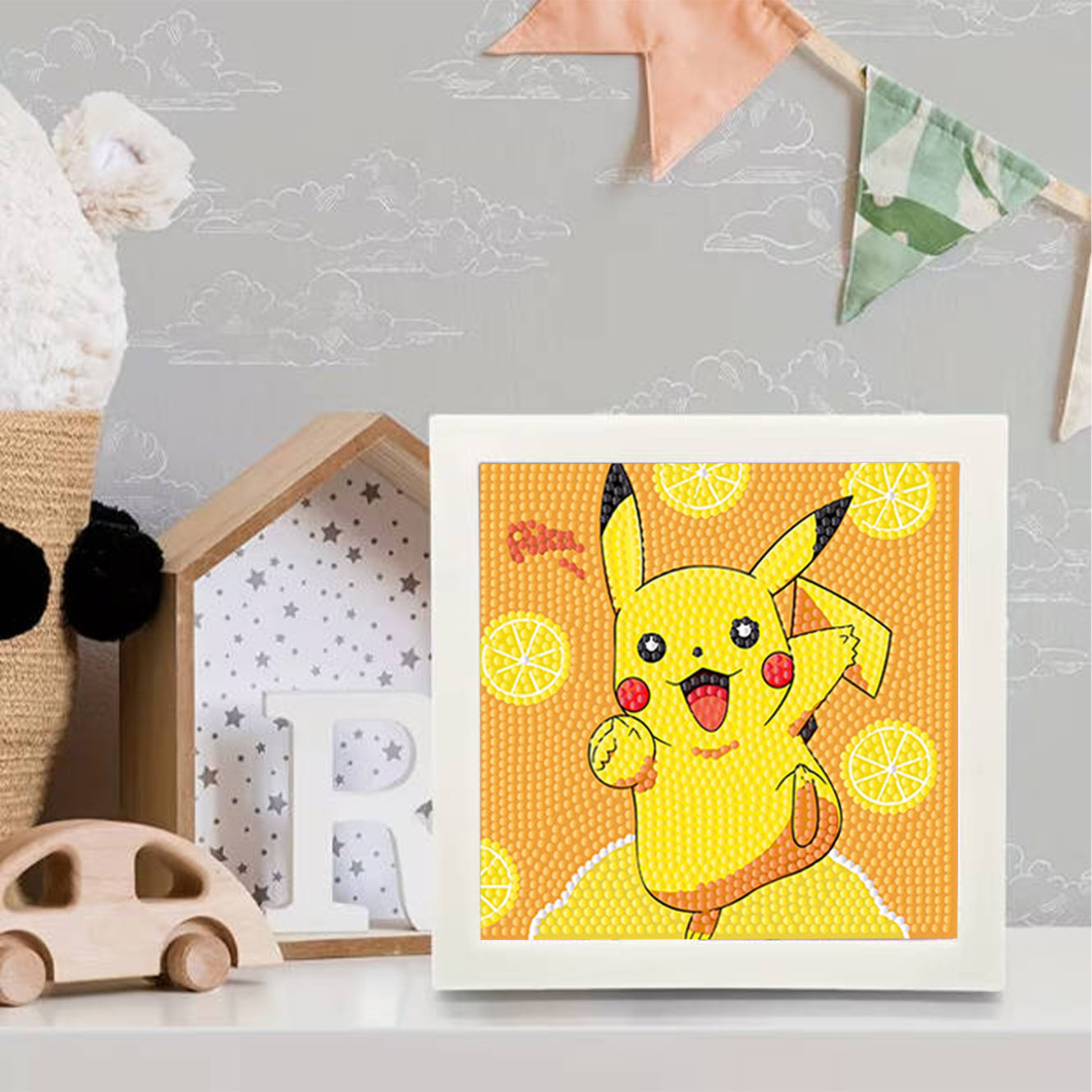 Keeppley&Pokemon Crystal Diamo - Embroidery Frame 评论和价格