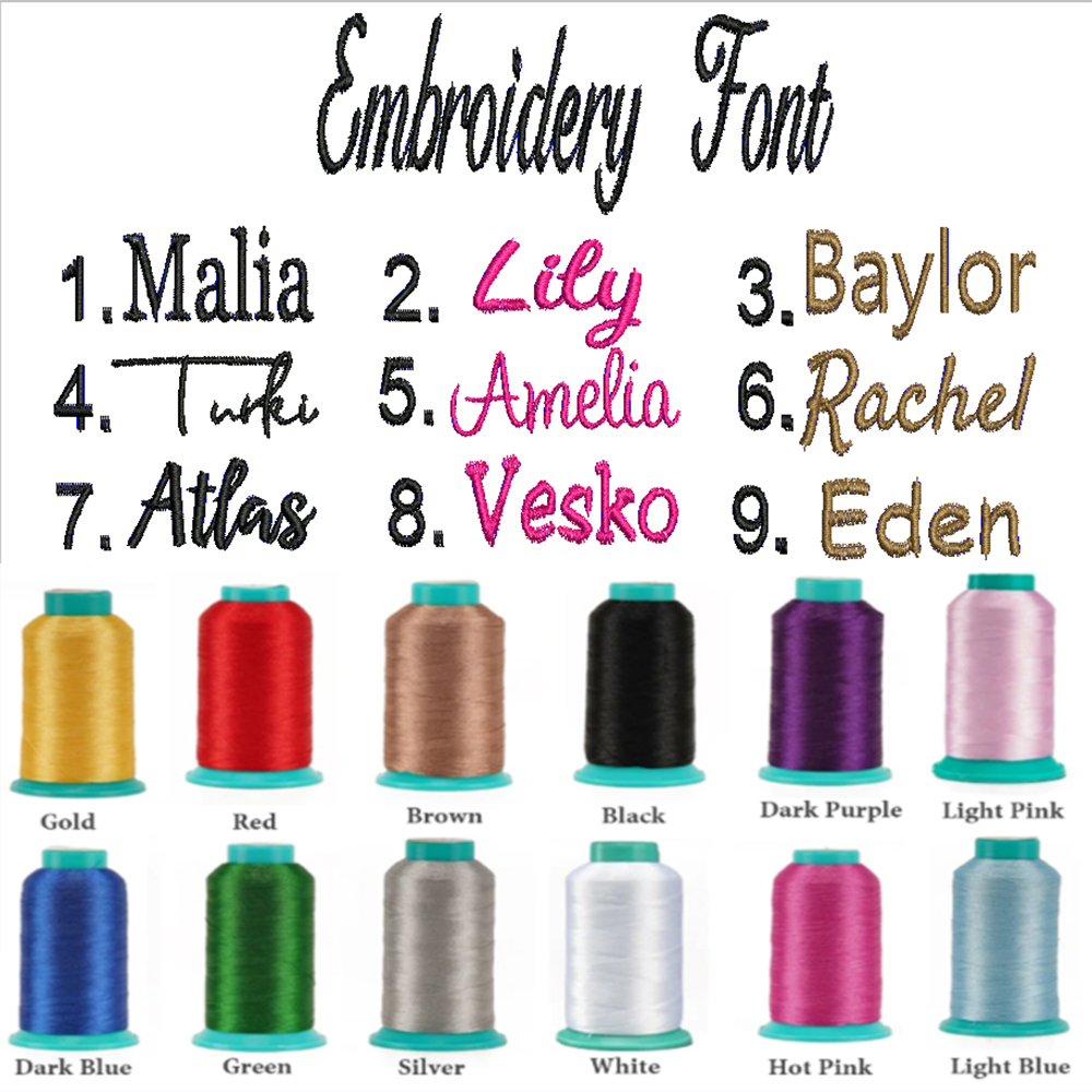 Large Capacity Women's Backpac - Embroidery Name Designs 评论和价格