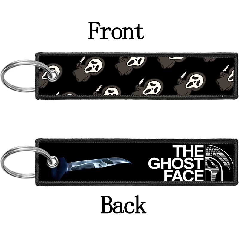 GHOST FACE Key Chain for Men W - Embroidery Frame 评论和价格