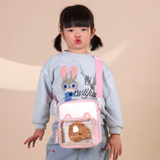 Cute Cat Shoulder Bags for Gir - Embroidery Cat 评论和价格