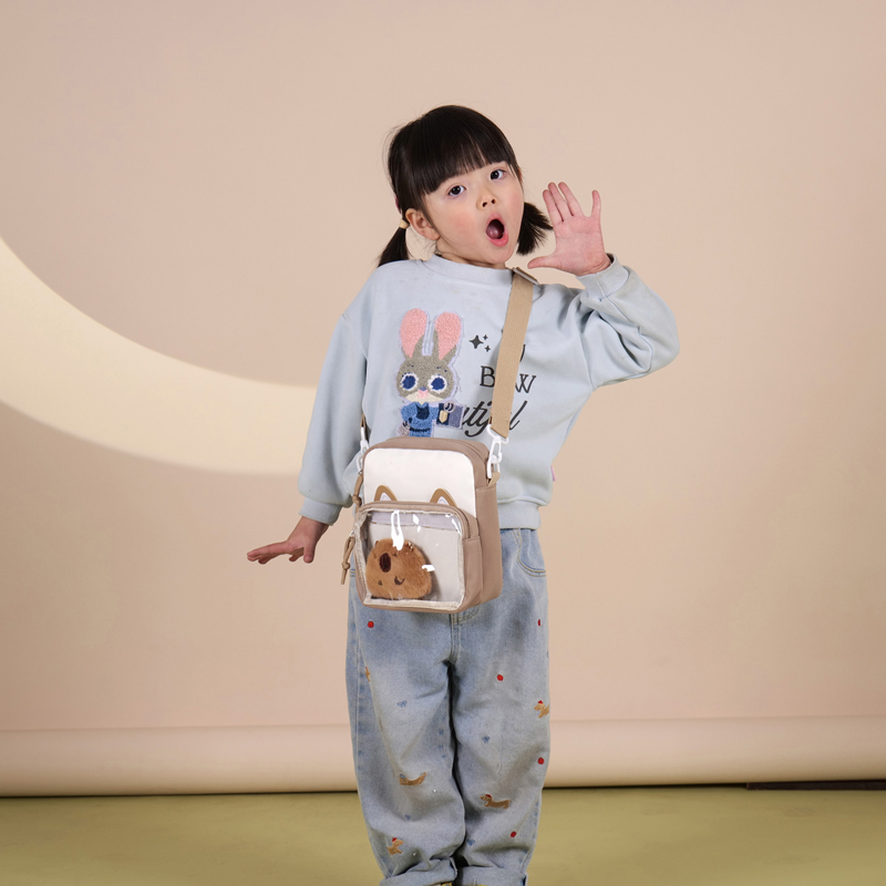 Cute Cat Shoulder Bags for Gir - Embroidery Cat 评论和价格