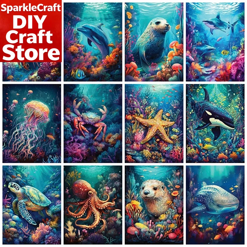 1PC frameless  Full Square Rou - Embroidery Room 评论和价格