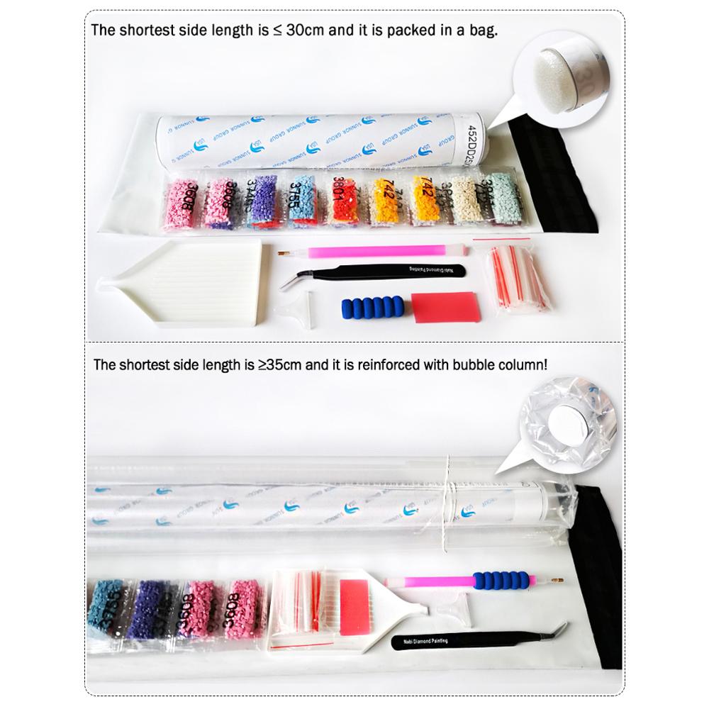 1PC frameless  Full Square Rou - Embroidery Room 评论和价格
