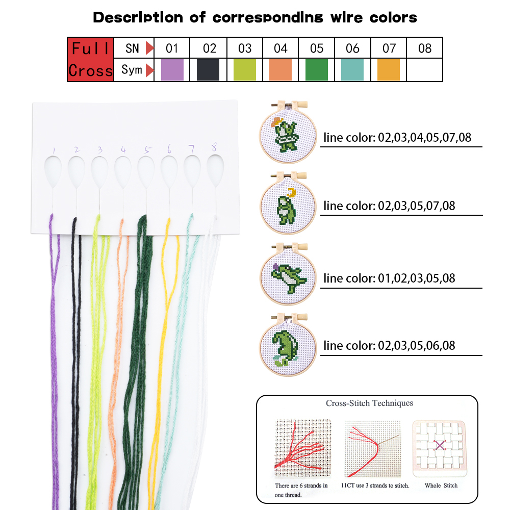 4pcs Embroidery Starter Kit DI - Embroidery Needles 评论和价格