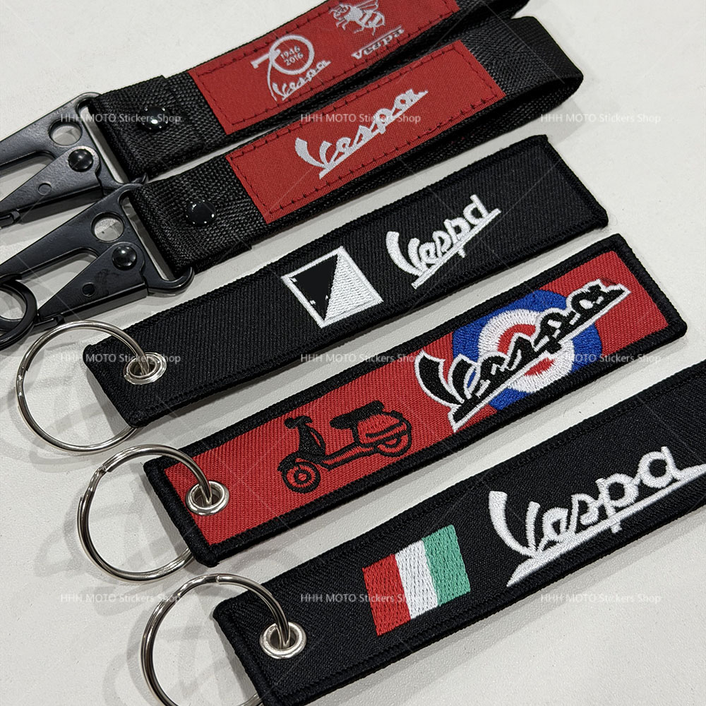 Car Keychain for Vespa Double- - Embroidery Backpack Kit 评论和价格