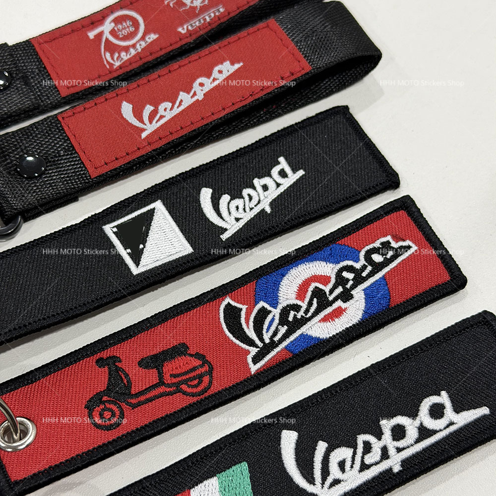 Car Keychain for Vespa Double- - Embroidery Backpack Kit 评论和价格
