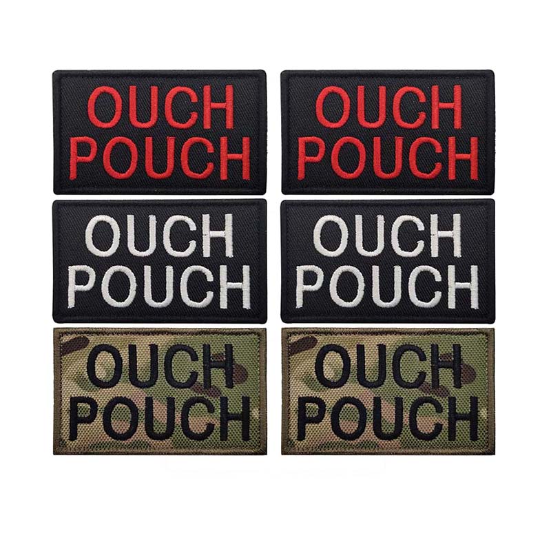 8*5CM OUCH POUCH / Letter Patc - Embroidery Backpack Kit 评论和价格