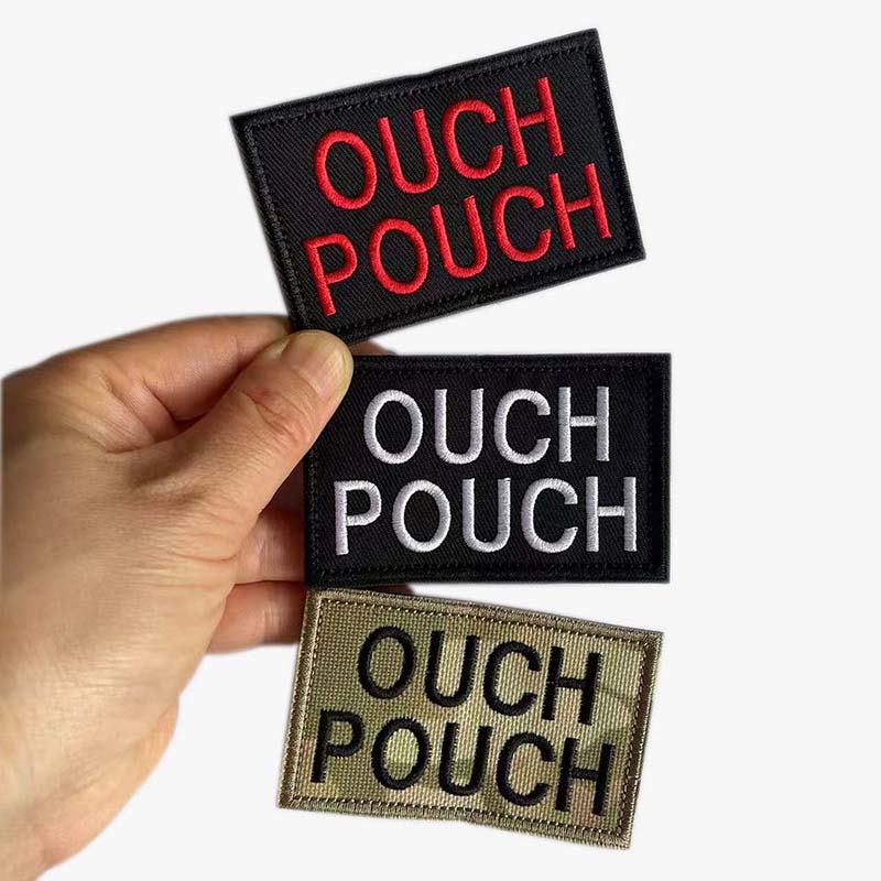 8*5CM OUCH POUCH / Letter Patc - Embroidery Backpack Kit 评论和价格