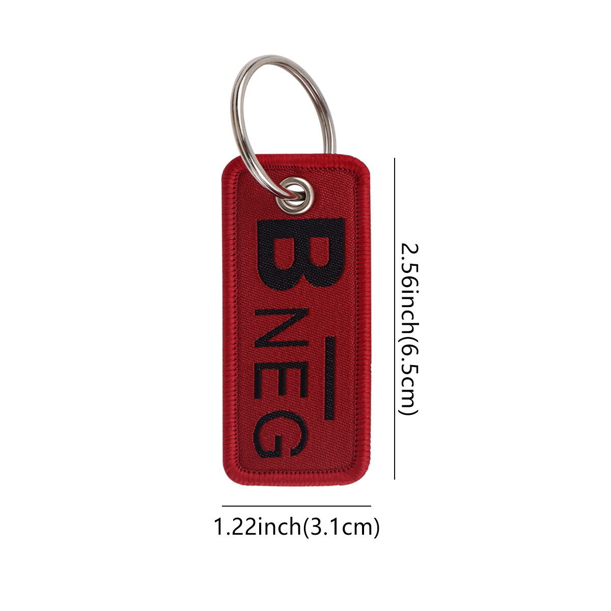 Blood Type Embroidery Key Fobs - Embroidery Fonts 评论和价格