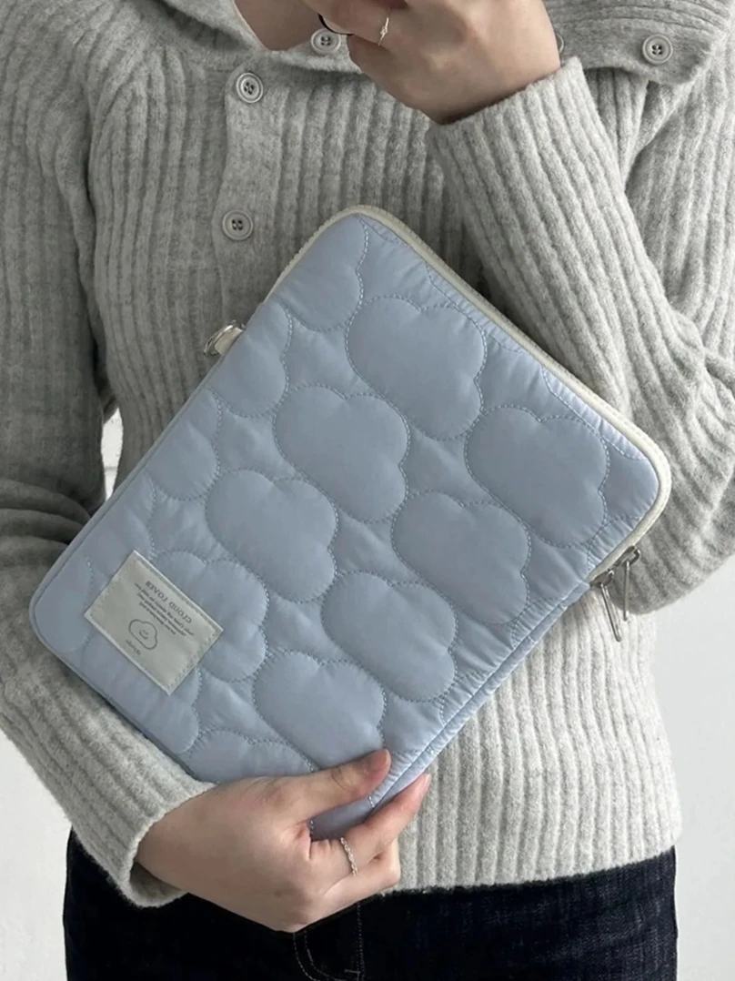 New Cloud Laptop Sleeve Ipad B - Embroidery Journal Book 评论和价格