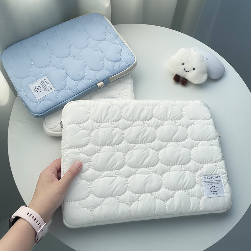 New Cloud Laptop Sleeve Ipad B - Embroidery Journal Book 评论和价格
