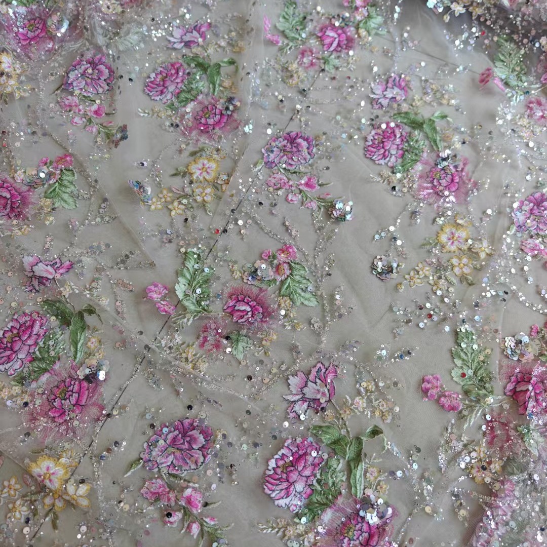 1M 120Cm Wide Luxury Beaded La - Embroidery Needles 评论和价格