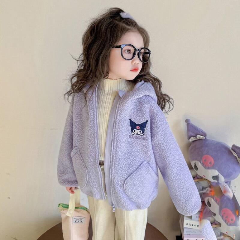 Hot Sanrio Girls Velvet Long-S - Embroidery Shirt 评论和价格
