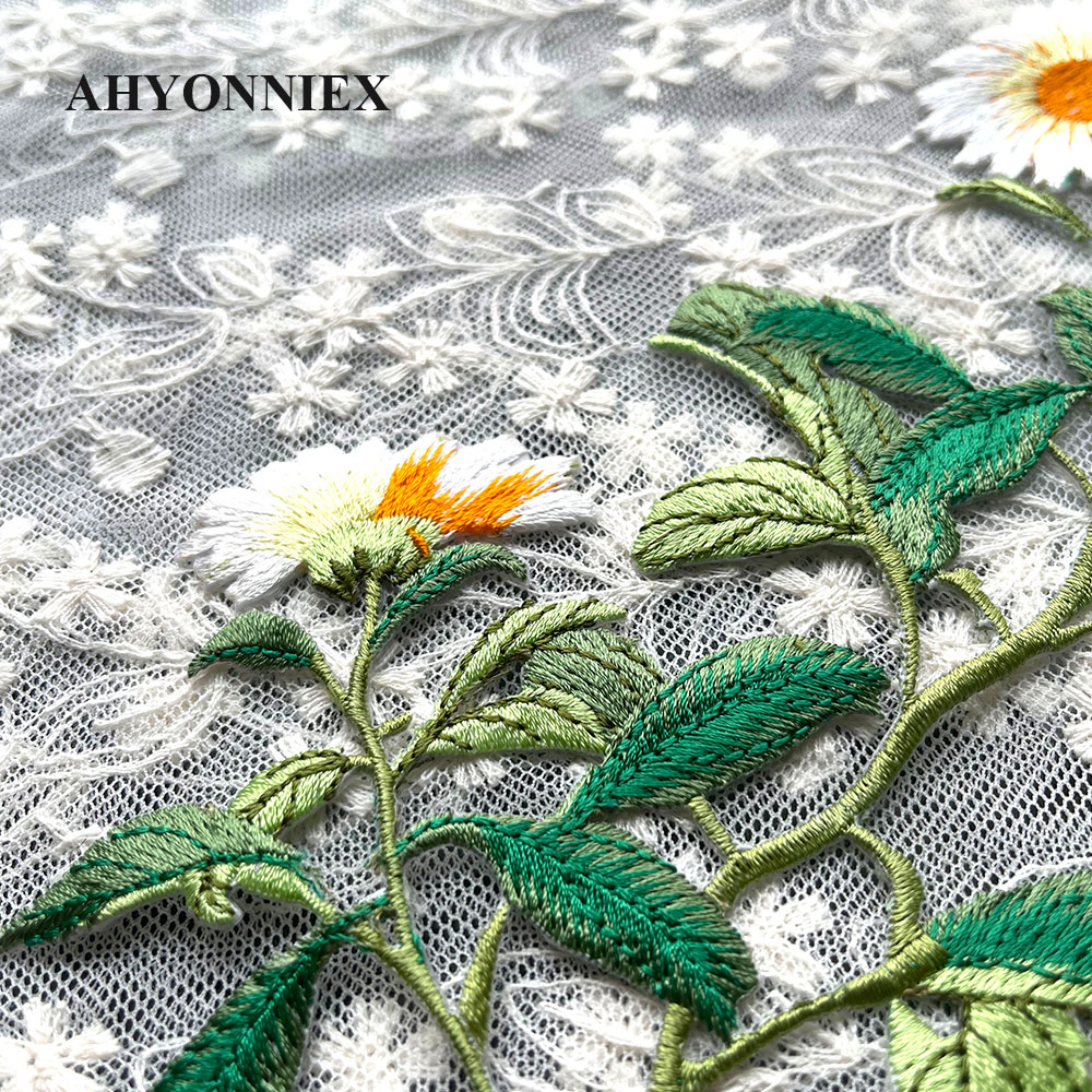 1 Piece Iron on Embroidery Pat - Embroidery Flower Pattern 评论和价格