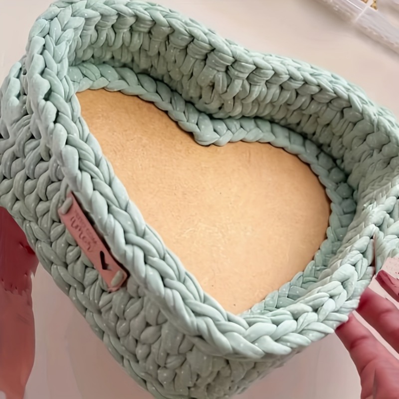 3pcs Heart-Shaped Crochet Bask - Embroidery Frame 评论和价格