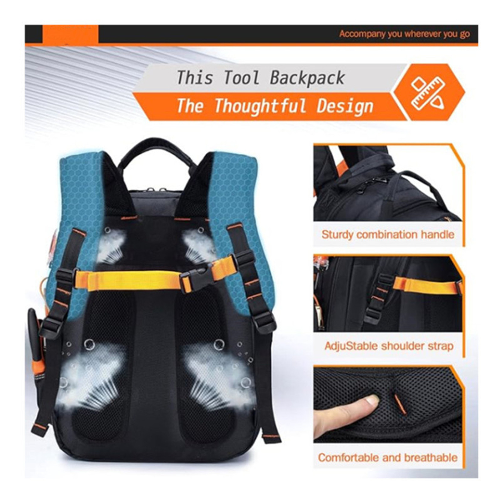 Thickened Wear Resistant Backp - Embroidery Backpack Kit 评论和价格