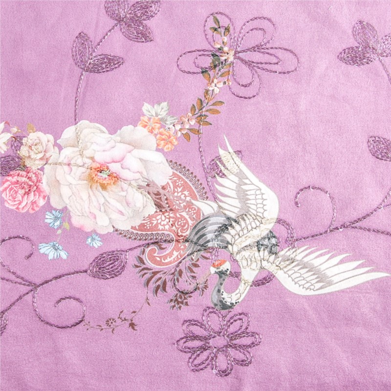 pearl embroidery velvet printe - Velvet Fabric Embroidery 评论和价格