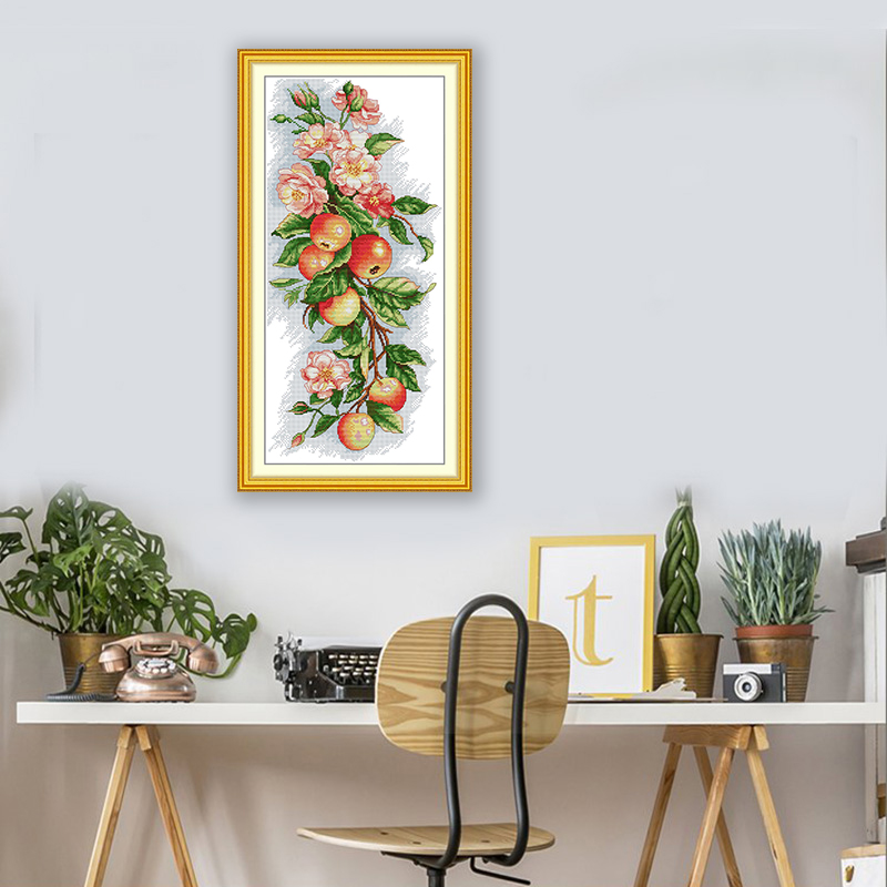 Joy Sunday Cross Stitch Kit Ap - Embroidery Flower Pattern 评论和价格