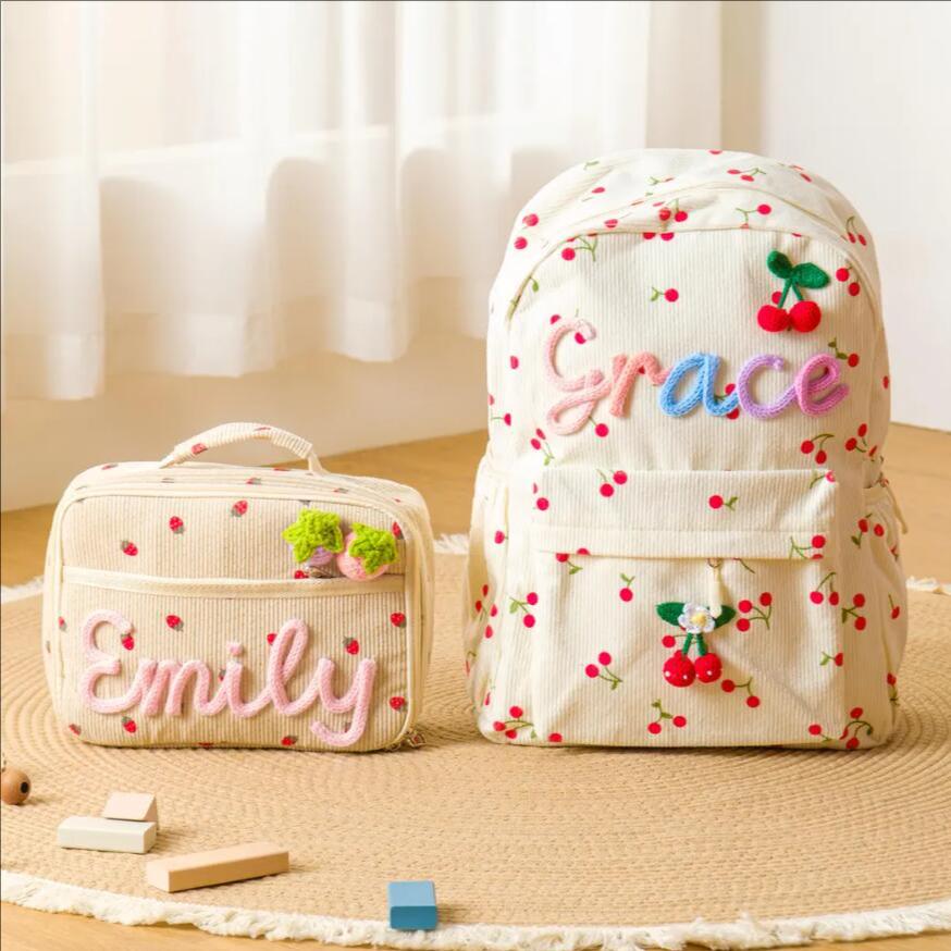 Custom Cute Backpack For Kids  - Embroidery Name Designs 评论和价格