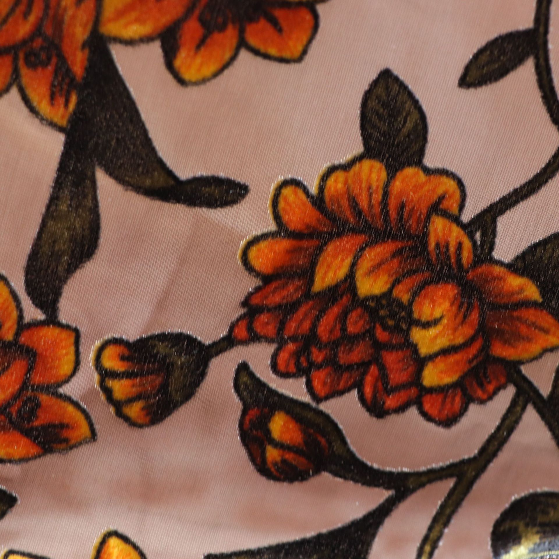 Woven Velvet Brocade Sticky Ve - Velvet Fabric Embroidery 评论和价格