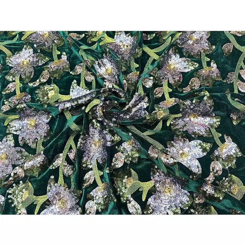 1yard Retro velvet tela Handcr - Velvet Fabric Embroidery 评论和价格
